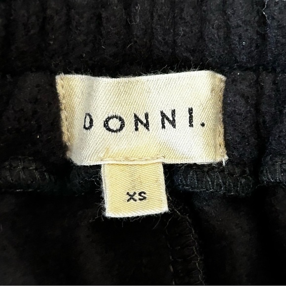 DONNI Polar Fleece Short Jet/Camel | Size XS - Picture 5 of 6